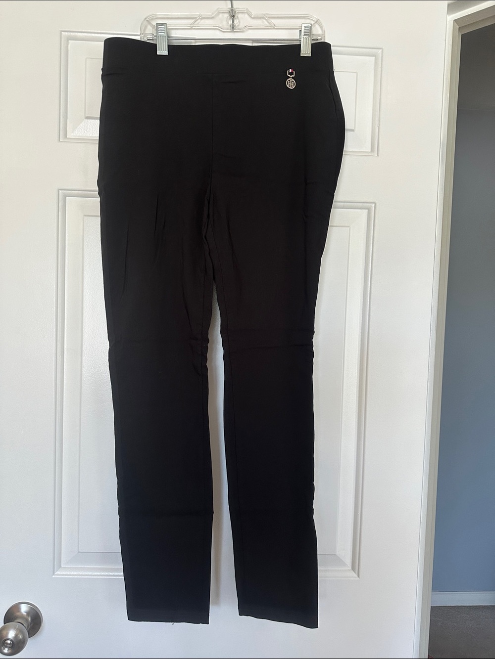 Tommy Hilfiger Black Men's Stretch Dress Pants